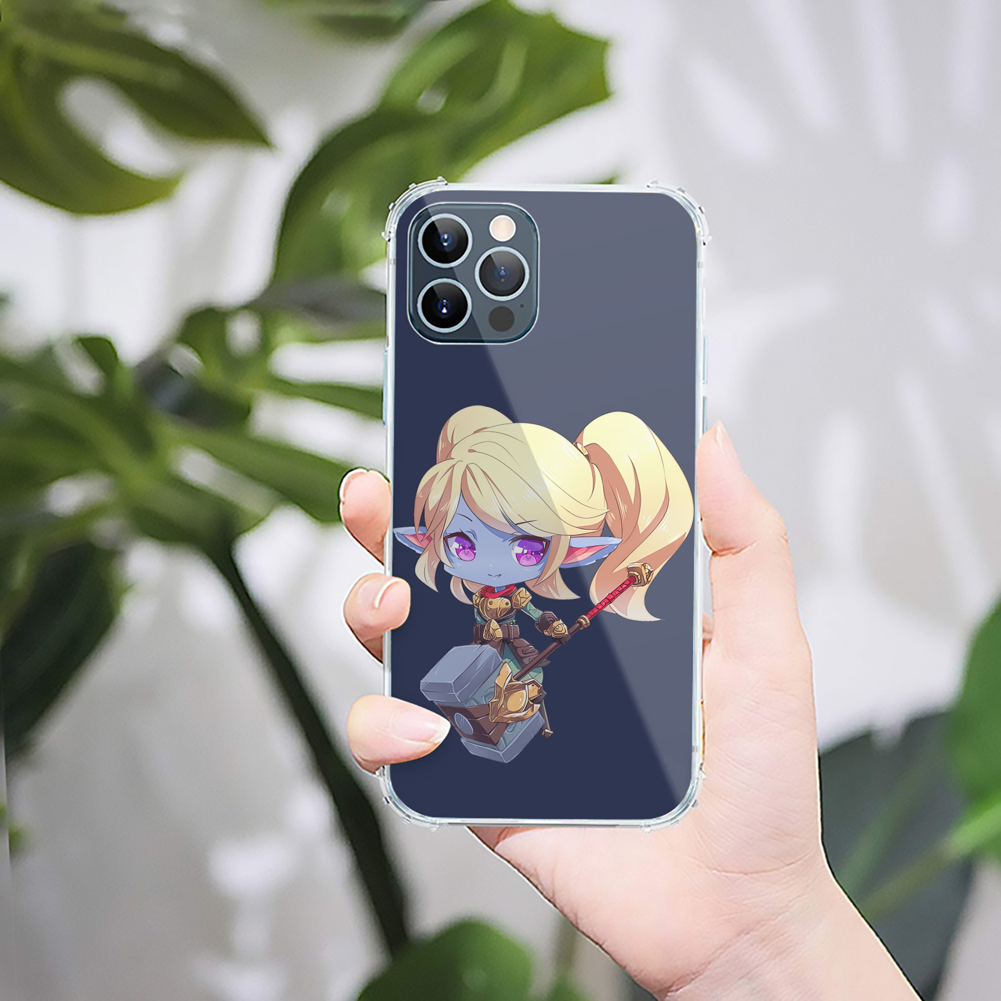 （画像用） リーグ・オブ・レジェンド League of Legends LOL 【iPhone 12シリーズ対応】透明スマホケース（クリアソフトケース）